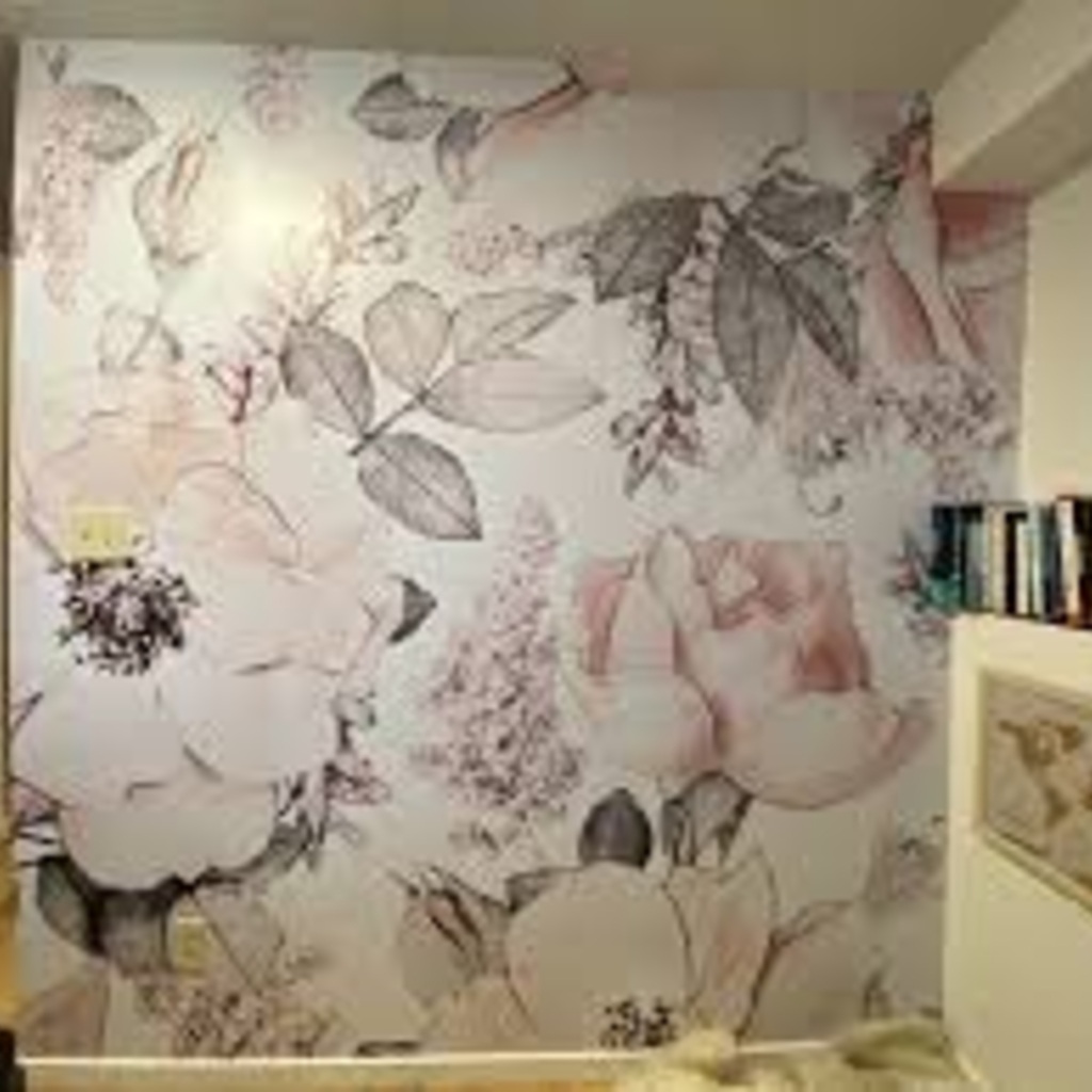 Wallpaper floral sample